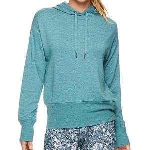 ***NWT GAIAM REFLECTION HOODIE TRELLIS HEATHER M**